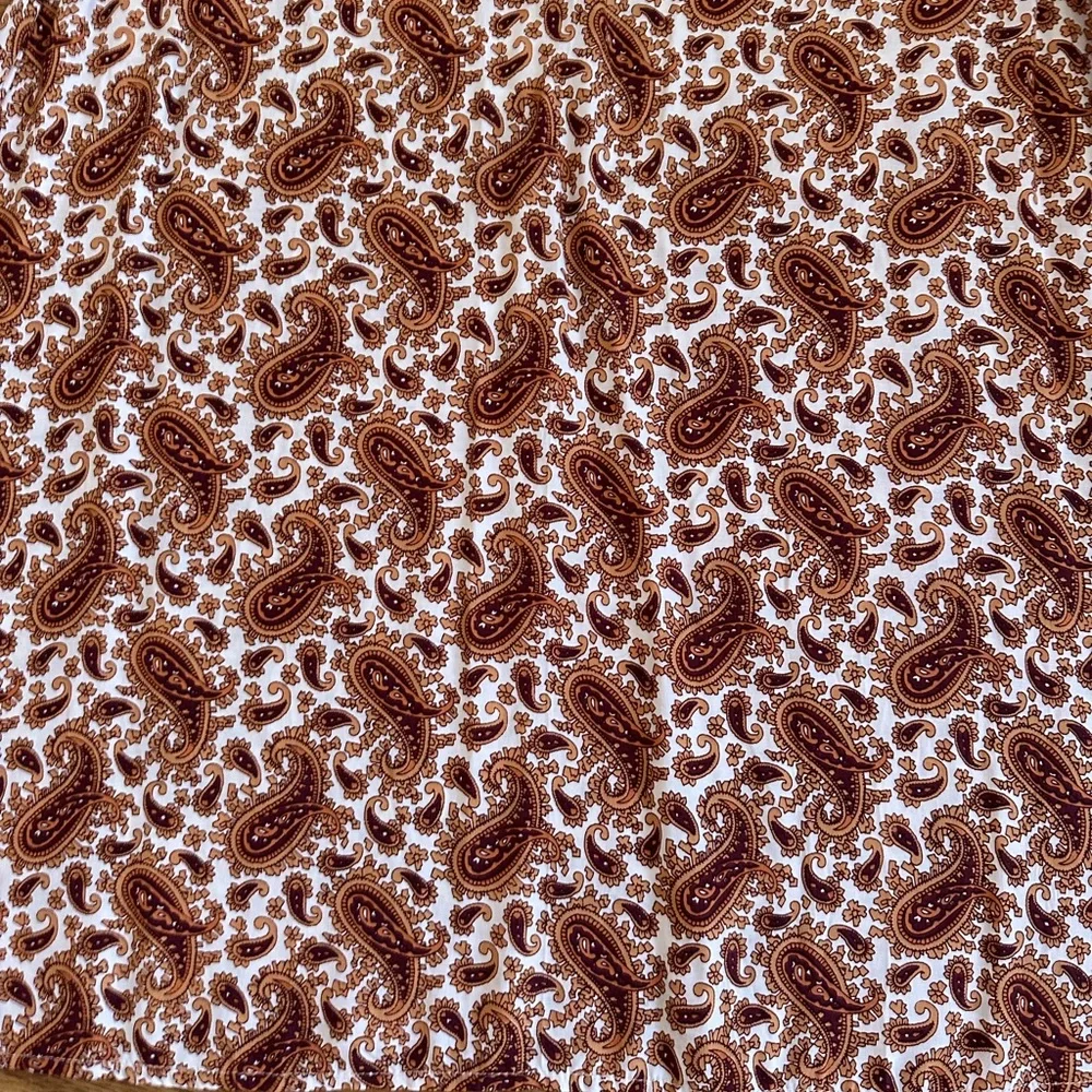 Faithfull the Brand Juniper Midi Dress Sable Paisley US 8 - Picture 12 of 16